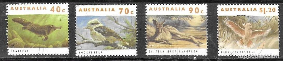 Sellos: SELLOS USADOS DE AUSTRALIA 1993, YT 1322/ 25