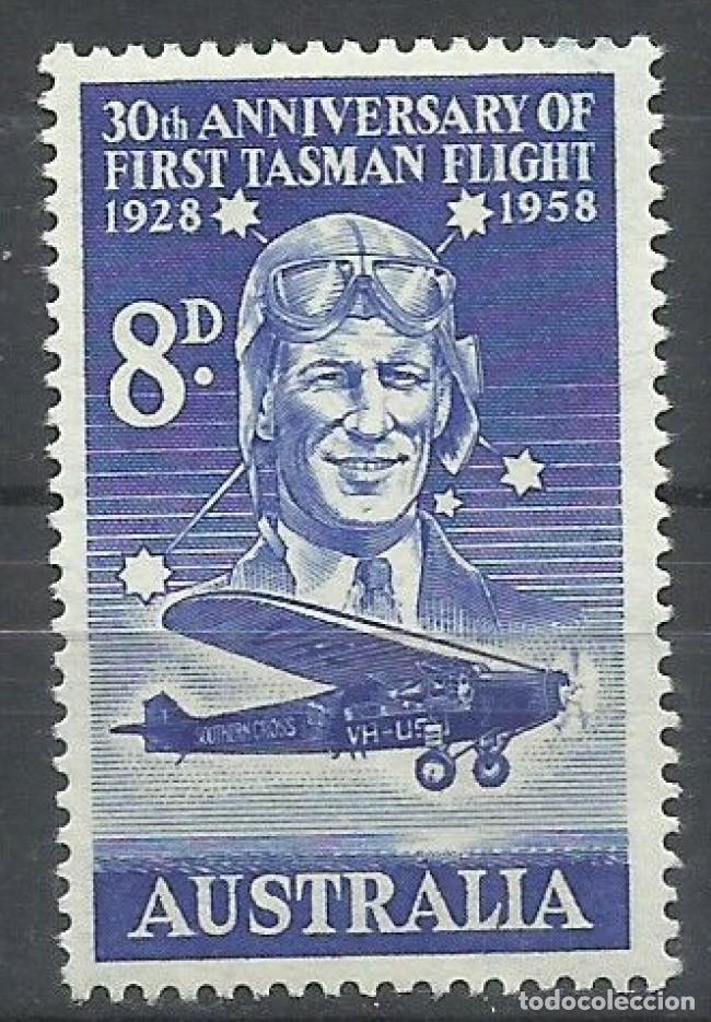 Sellos: SELLO* AUSTRALIA 1958, CORREO AEREO YT 11