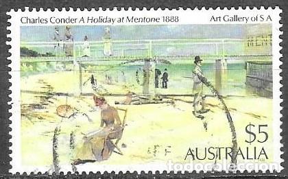 Sellos: SELLO USADO AUSTRALIA 1984, YT 855