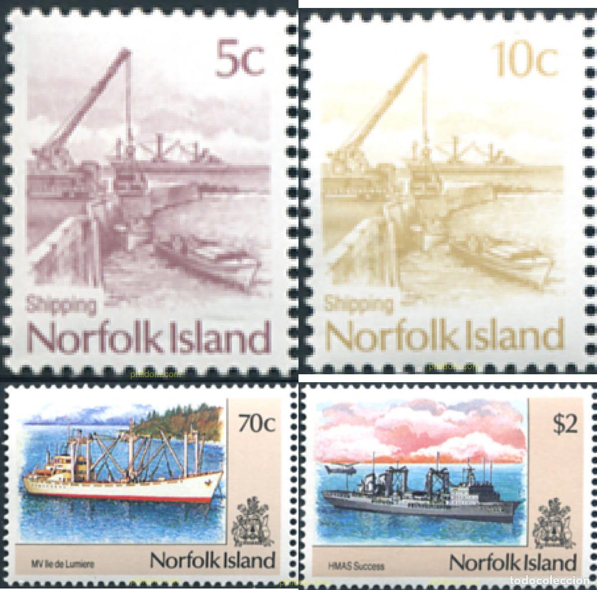 Sellos: 247835 MNH NORFOLK 1990 SERIE BASICA