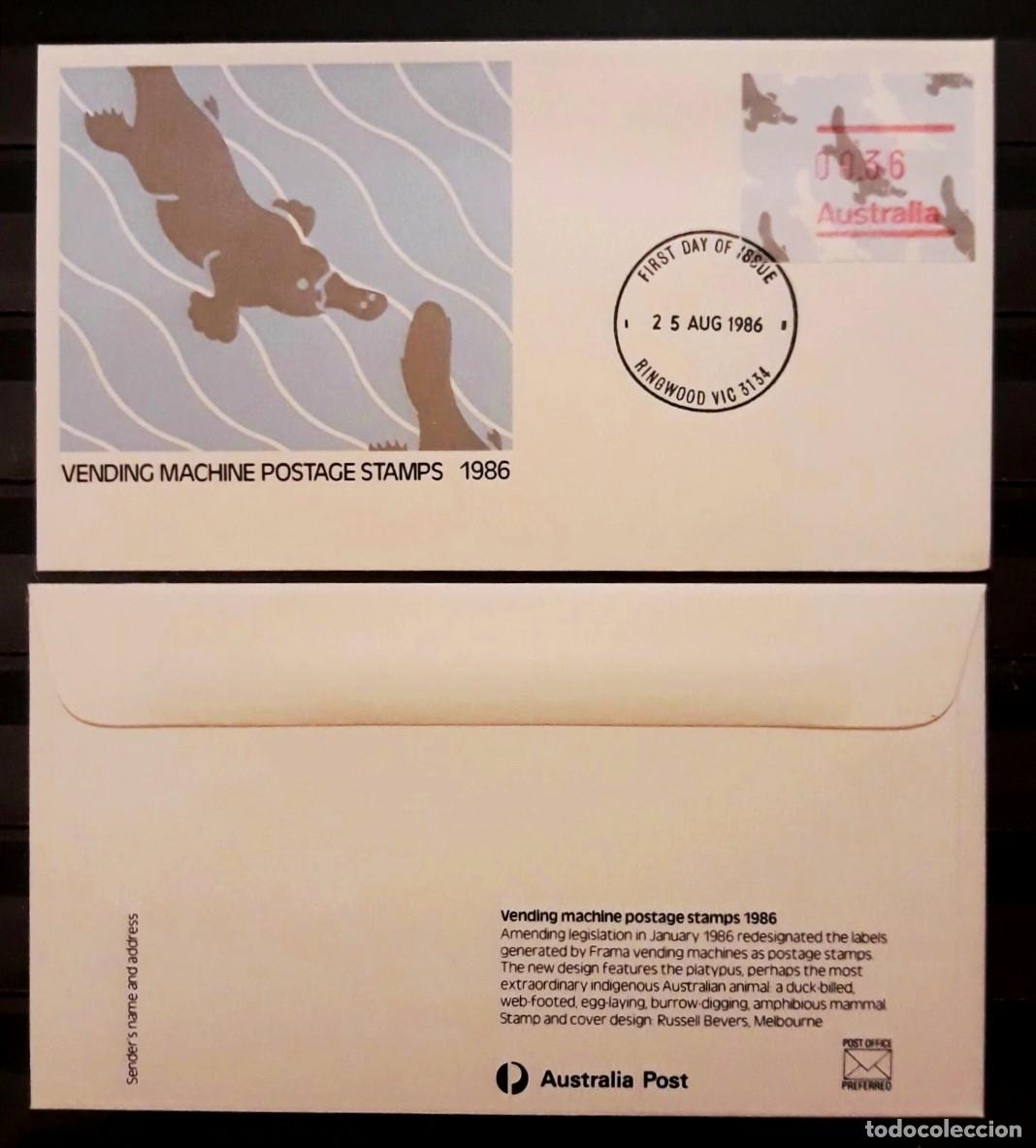 Sellos: AUSTRALIA 1986 SPD - FDC