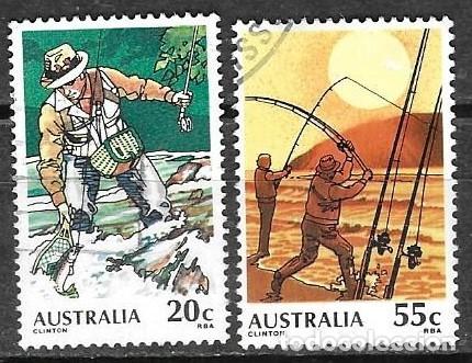 Sellos: SELLOS USADOS DE AUSTRALIA 1979, YT 684 + 687