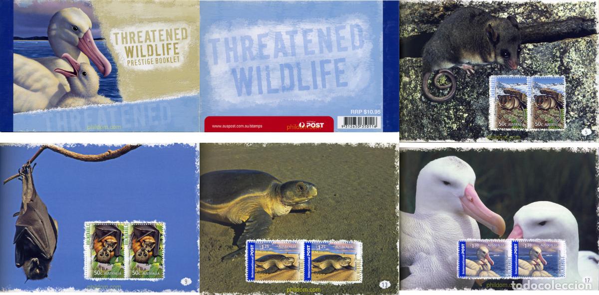 Sellos: 327271 MNH AUSTRALIA 2007 FAUNA EN VIAS DE EXTINCION
