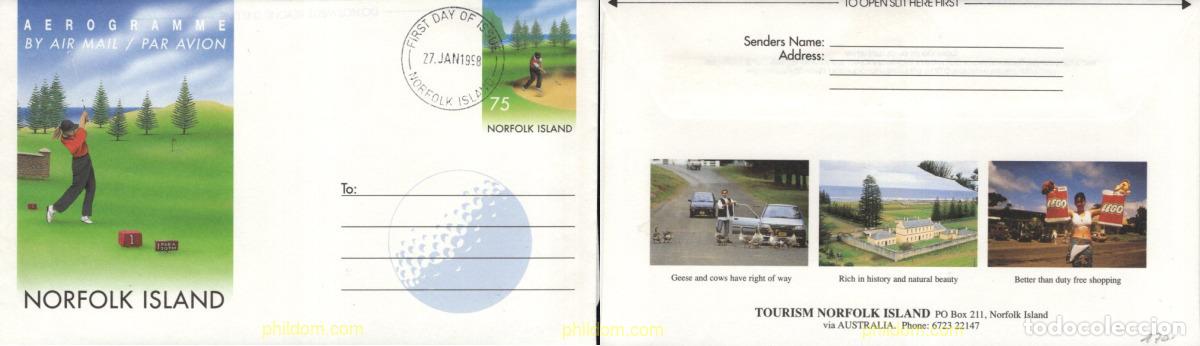 Sellos: 720214 MNH NORFOLK 2000 GOLF - Foto 1