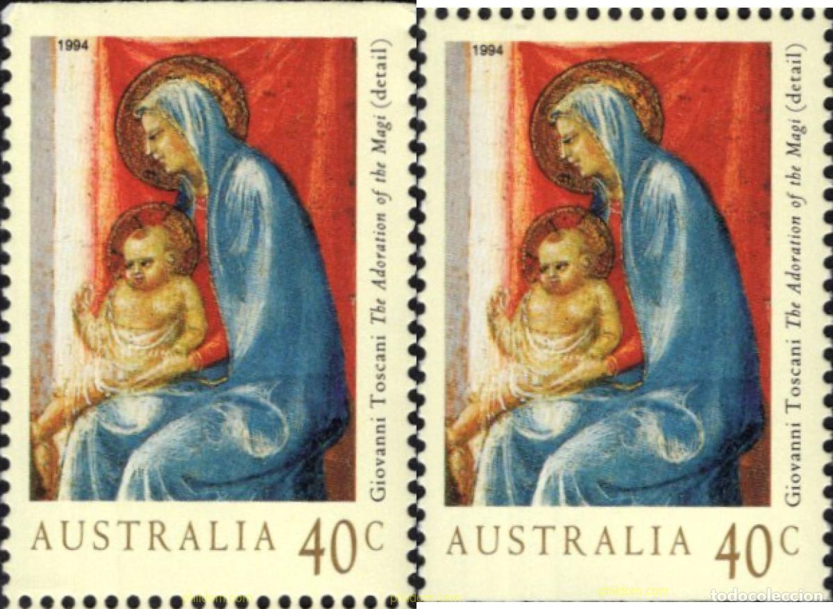 Sellos: 697066 MNH AUSTRALIA 1994 NAVIDAD