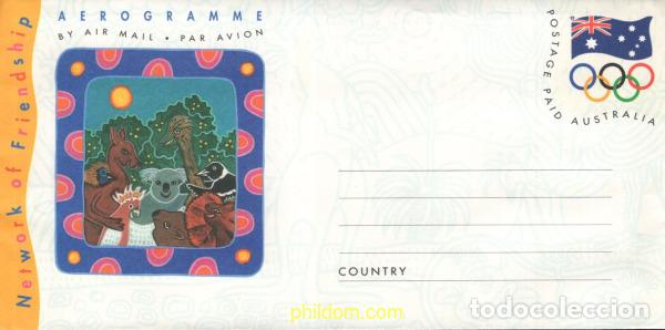 Sellos: 714345 MNH AUSTRALIA 1995 27 JUEGOS OLIMPICOS VERANO SYDNEY 2000