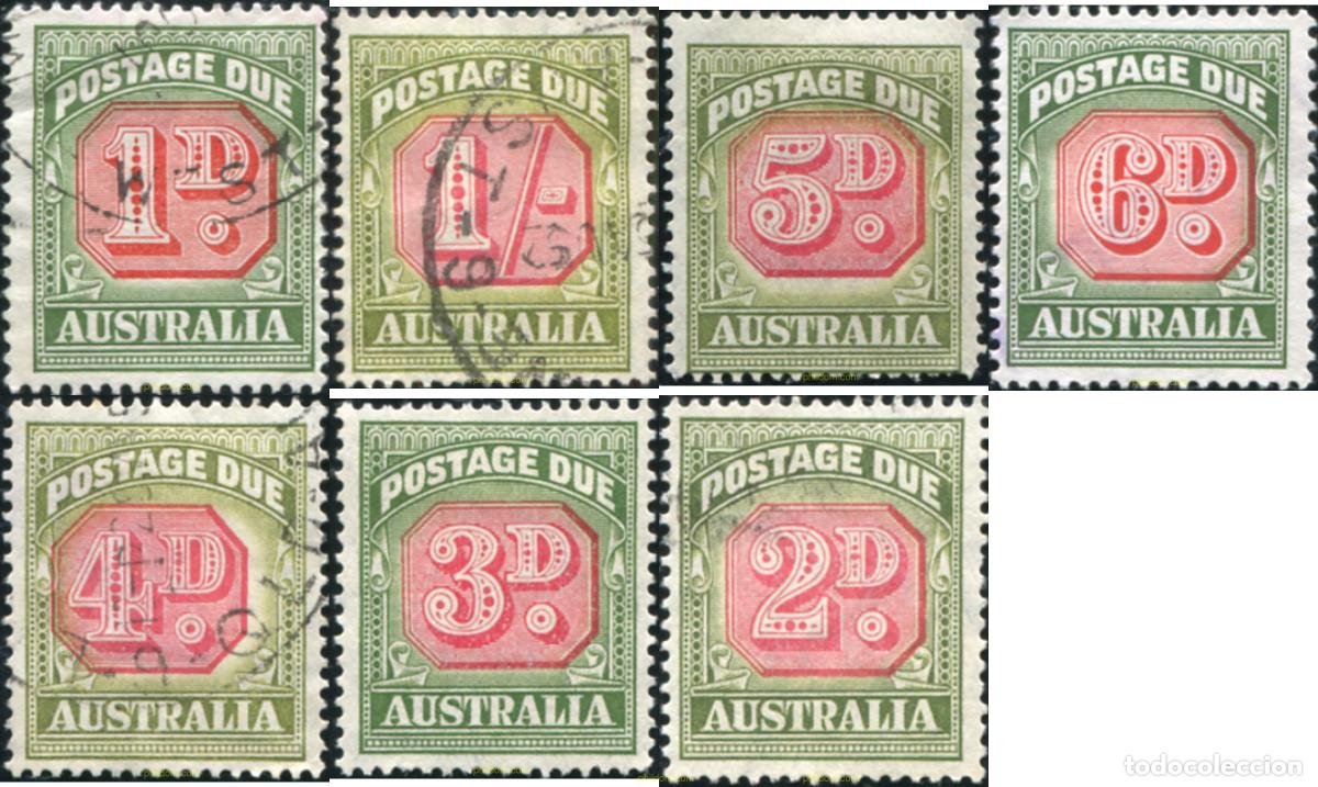 Francobolli: 791153 USED AUSTRALIA 1938 SELLOS DE TASAS