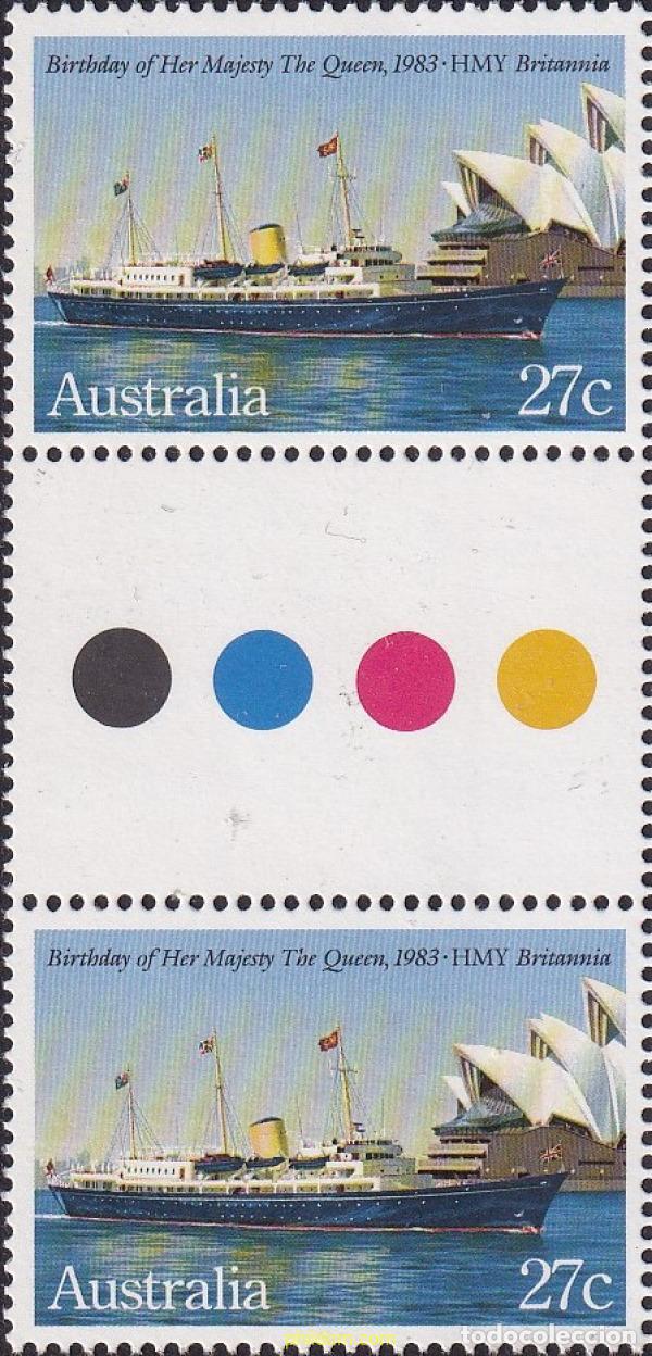 Sellos: 740528 MNH AUSTRALIA 1983 ANIVERSARIO DE LA REINA ELISABETH II