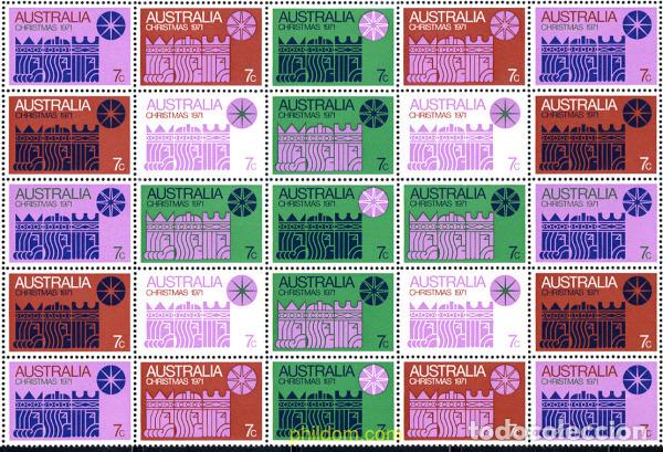 Sellos: 159471 MNH AUSTRALIA 1971 NAVIDAD