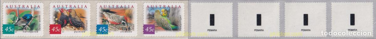 Sellos: 742403 MNH AUSTRALIA 2001 AVES