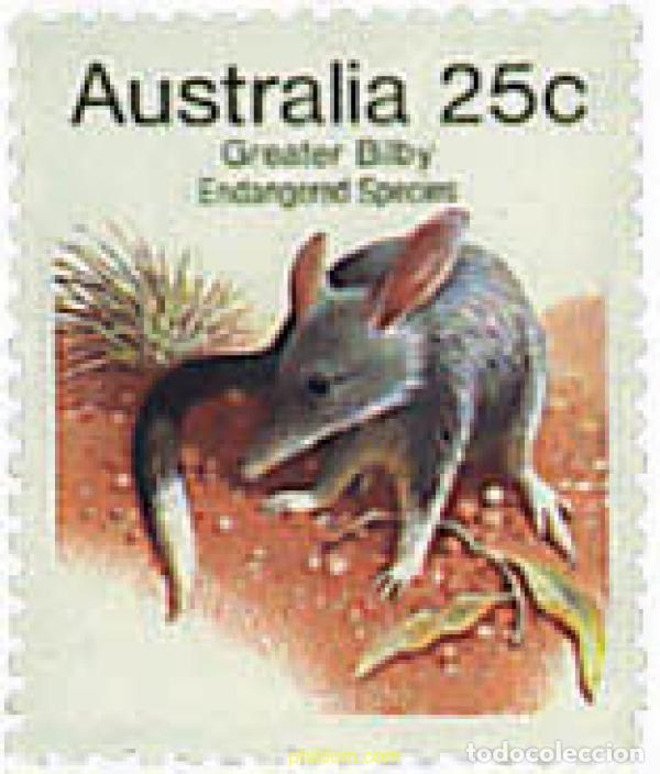 Sellos: 697290 MNH AUSTRALIA 1981 ESPECIES EN PELIGRO DE EXTINCION