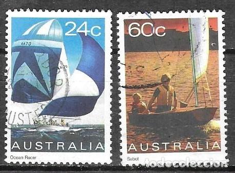 Sellos: SELLOS USADOS DE AUSTRALIA 1981, YT 758 + 761