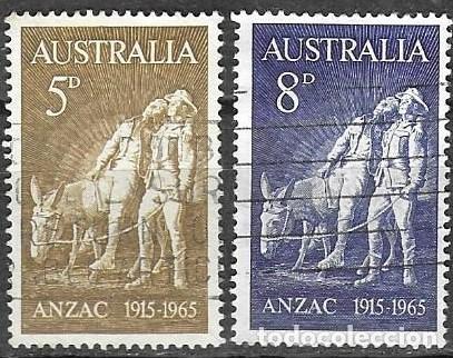 Sellos: SELLOS USADOS DE AUSTRALIA 1965, YT 308/ 09