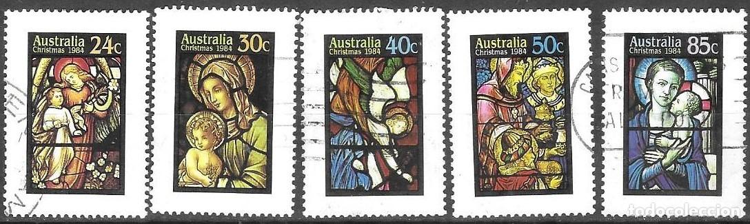 Sellos: SELLOS USADOS AUSTRALIA 1984, YT 875/ 79
