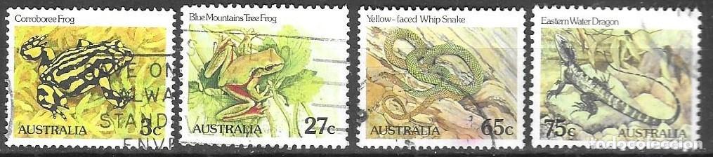 Sellos: SELLOS USADOS AUSTRALIA 1982, YT 767/ 70