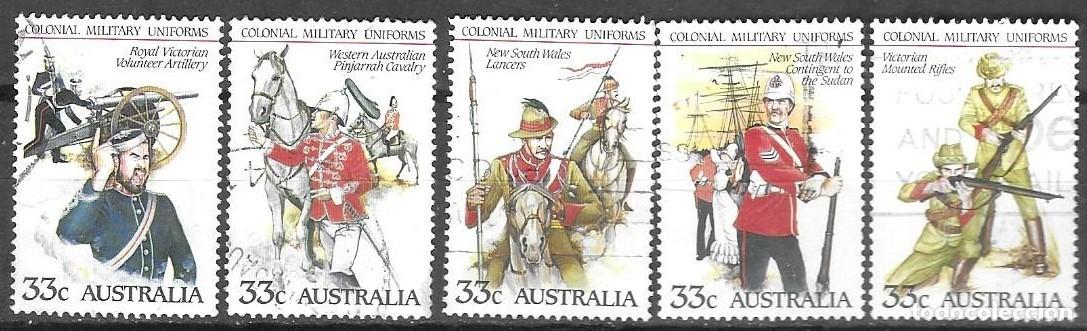 Sellos: SELLOS USADOS DE AUSTRALIA 1985, YT 893/ 97