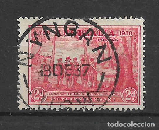 Sellos: AUSTRALIA 1937 scott 163 usado - 10/4
