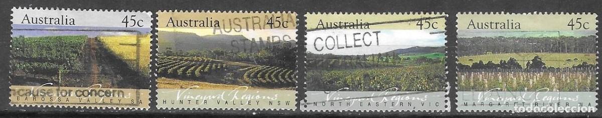Sellos: SELLOS USADOS DE AUSTRALIA 1992, YT 1258 + 1260/ 62