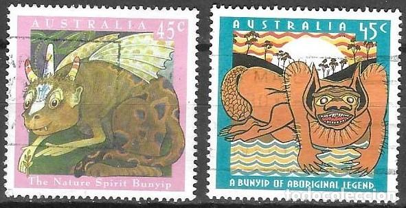 Sellos: SELLOS USADOS DE AUSTRALIA 1994, YT 1375/ 76