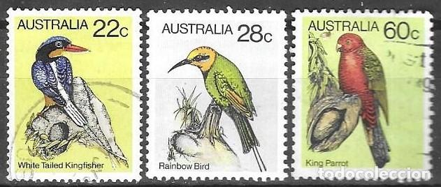 Sellos: SELLOS USADOS DE AUSTRALIA 1980, YT 694/ 96