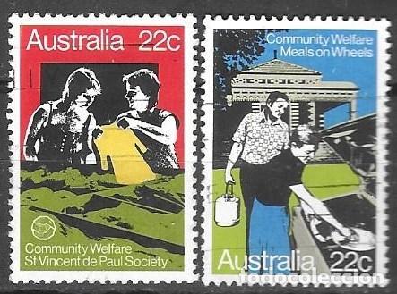 Sellos: SELLOS USADOS DE AUSTRALIA 1980, YT 710/ 11