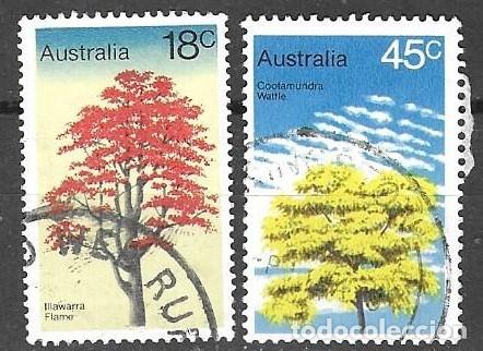 Sellos: SELLOS USADOS DE AUSTRALIA 1978, YT 631 + 634