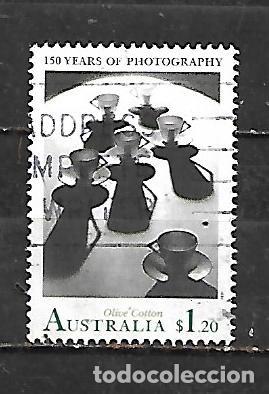 Sellos: 1991: 150 Aniversario de la fotograf&iacute;a en Australia - Olive Cotton (usado)