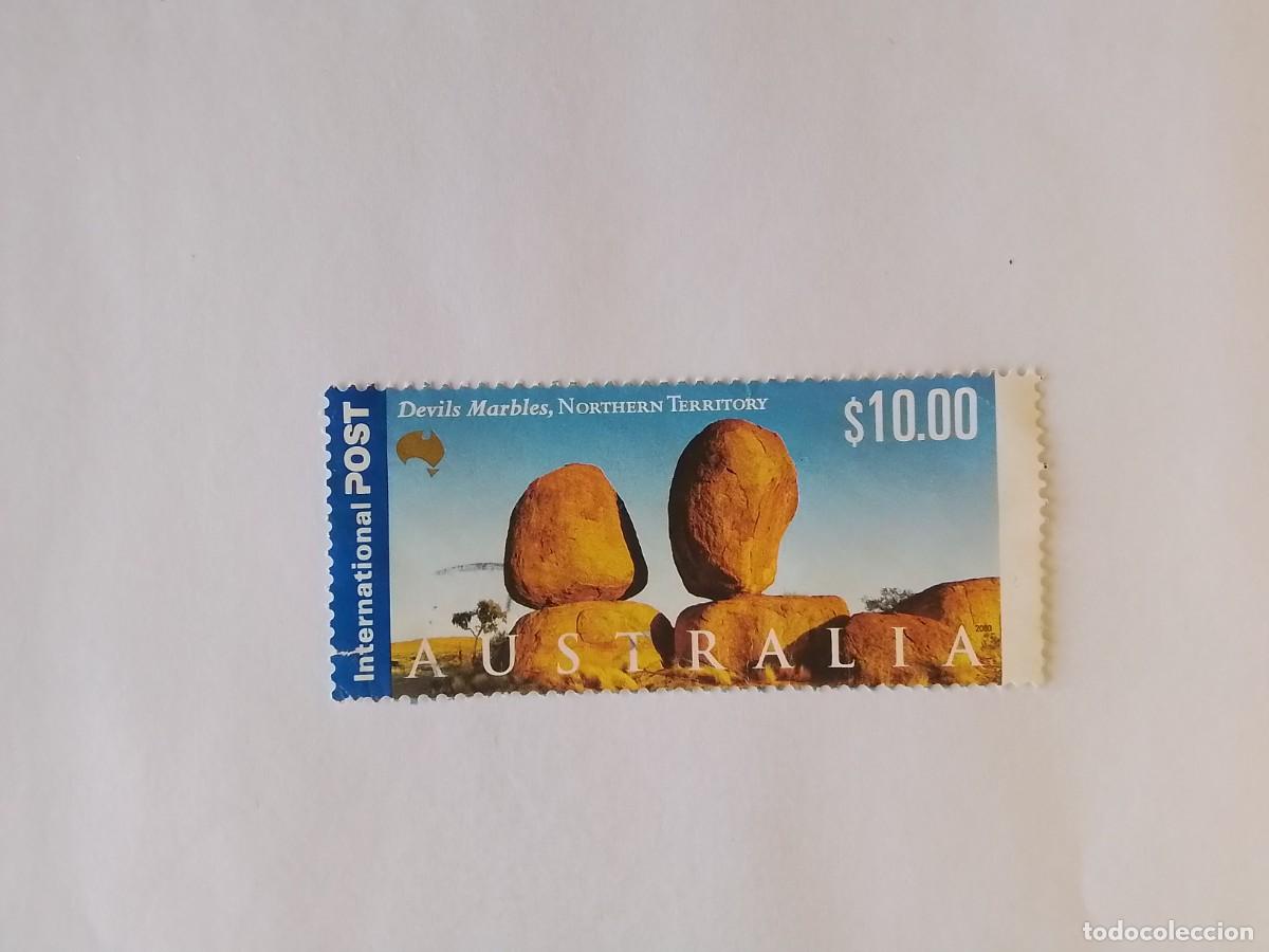 Sellos: A&Ntilde;O 2000 AUSTRALIA SELLO USADO