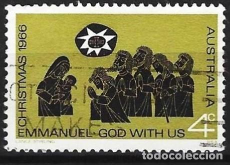 Sellos: Australia 1966 - Mi 383 - YT 345 - Navidad