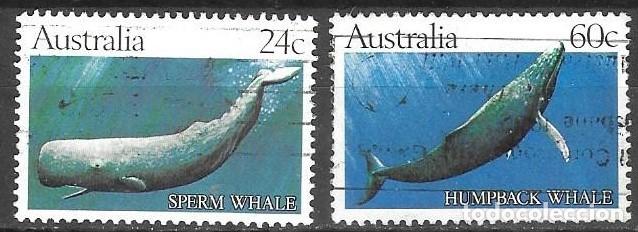 Sellos: SELLOS USADOS DE AUSTRALIA 1982, YT 763 + 766