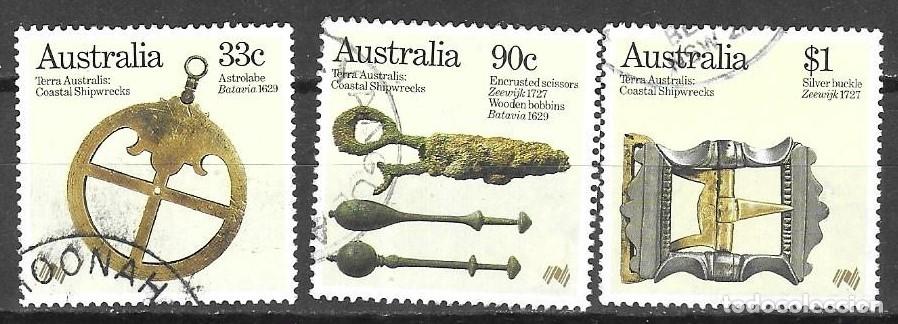 Sellos: SELLOS USADOS DE AUSTRALIA 1985, YT 923 + 925/ 26