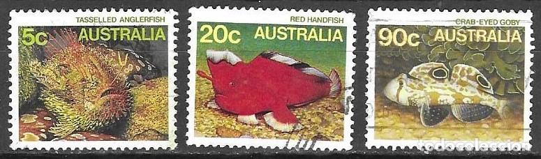 Sellos: SELLOS USADOS DE AUSTRALIA 1985, YT 911/ 12 + 915