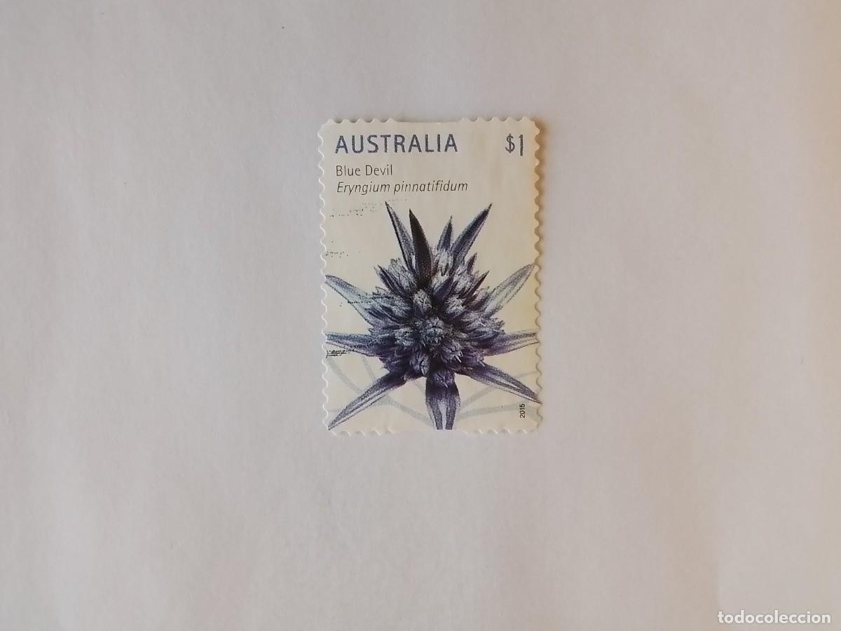 Sellos: A&Ntilde;O 2015 AUSTRALIA SELLO USADO