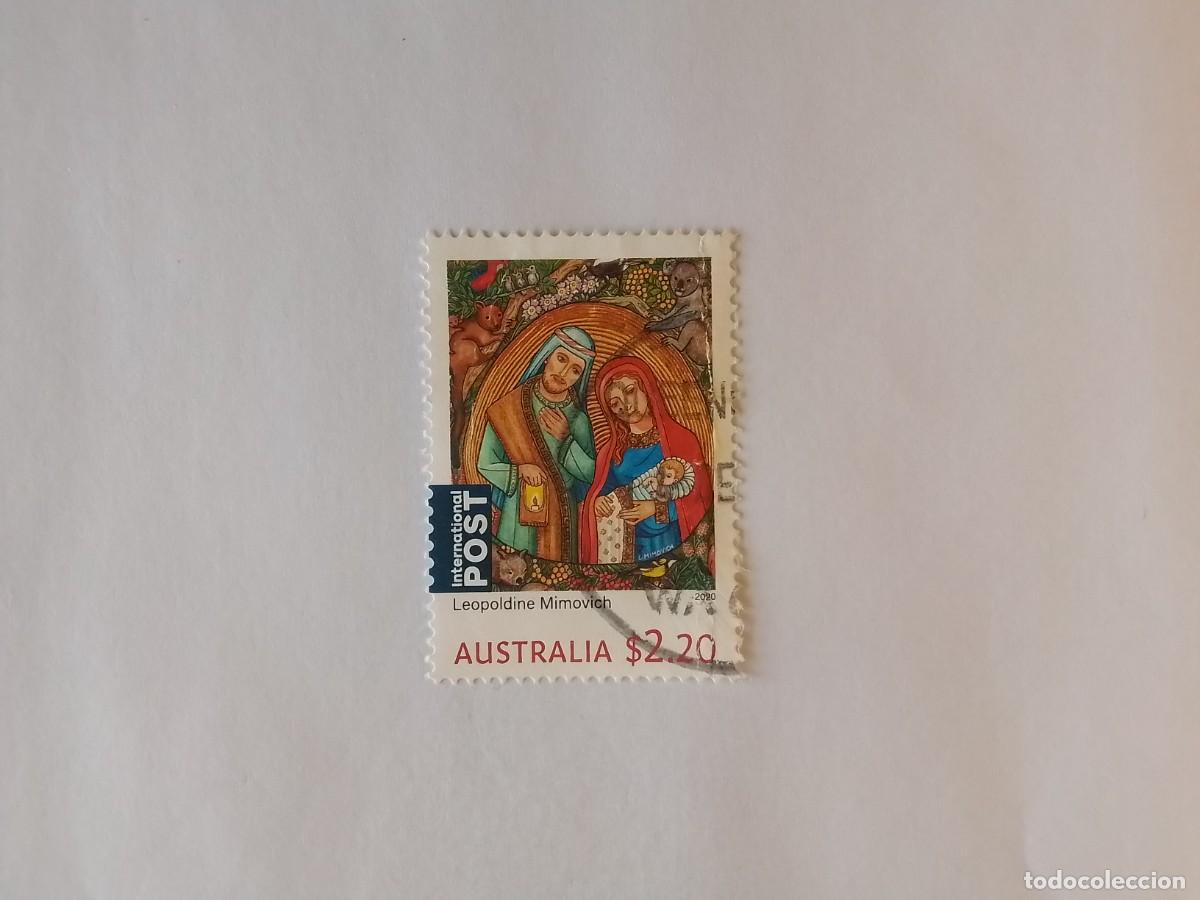 Sellos: A&Ntilde;O 2020 AUSTRALIA SELLO USADO