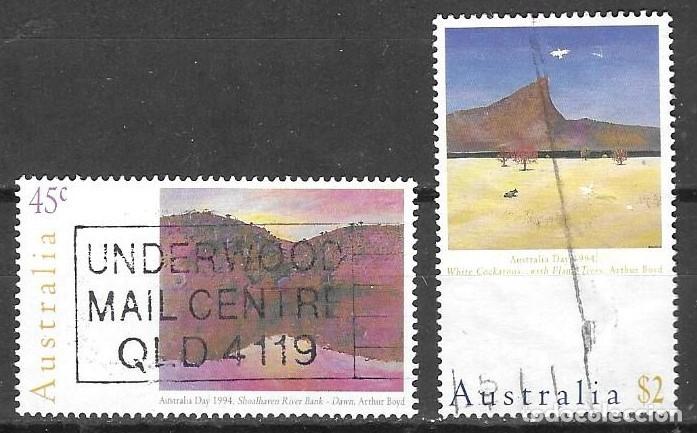 Sellos: SELLOS USADOS DE AUSTRALIA 1994, YT 1339 + 1342