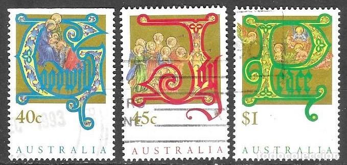 Sellos: SELLOS USADOS DE AUSTRALIA 1993, YT 1336/ 38