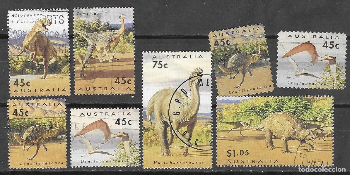 Sellos: SELLOS USADOS DE AUSTRALIA 1993, YT 1328/ 35