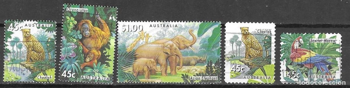 Sellos: SELLOS USADOS DE AUSTRALIA 1994, YT 1389/ 90 + 1392/ 94