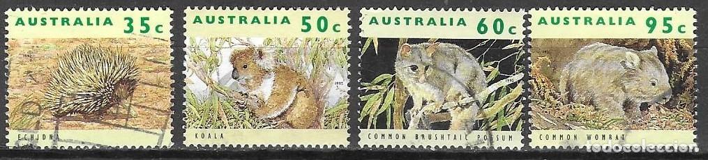 Sellos: SELLOS USADOS DE AUSTRALIA 1992, YT 1272/ 75
