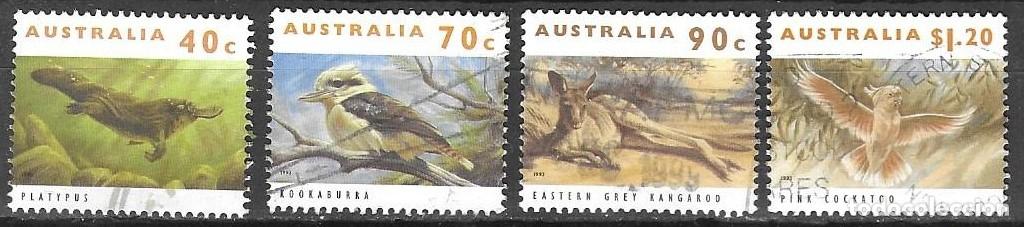 Sellos: SELLOS USADOS DE AUSTRALIA 1993, YT 1322/ 25