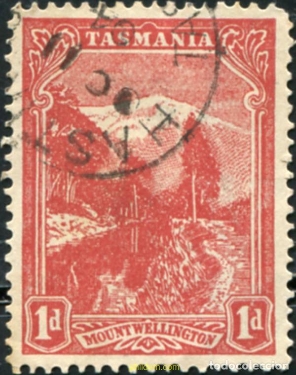 Sellos: 788487 USED AUSTRALIA.Tasmania 1902 SERIE BASICA. PAISAJES