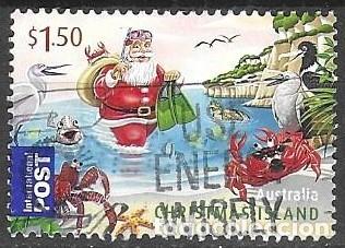 Sellos: SELLO USADO DE ISLA CHRISTMAS 2011, YT 713