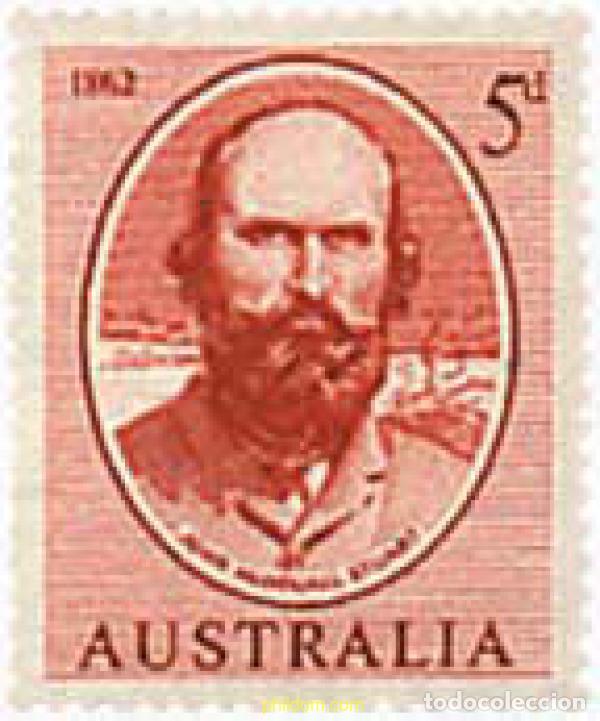 Sellos: 42940 MNH AUSTRALIA 1962 50 ANIVERSARIO DE LA TRAVESIA SUR-NORTE POR J.McDouall Stuart