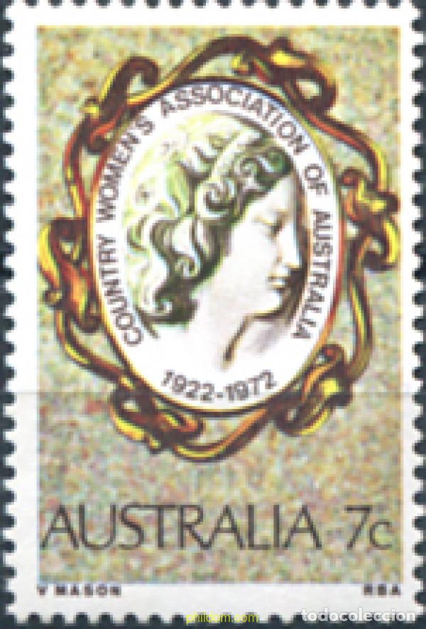 Sellos: 161388 MNH AUSTRALIA 1972 50 ANIVERSARIO DE LA ASOCIACION DE LAS MUJERES AUSTRALIANAS