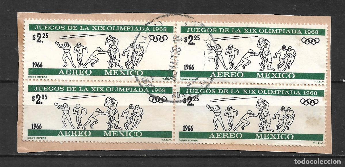 Sellos: mexico 1966 sellos usado - 20/5