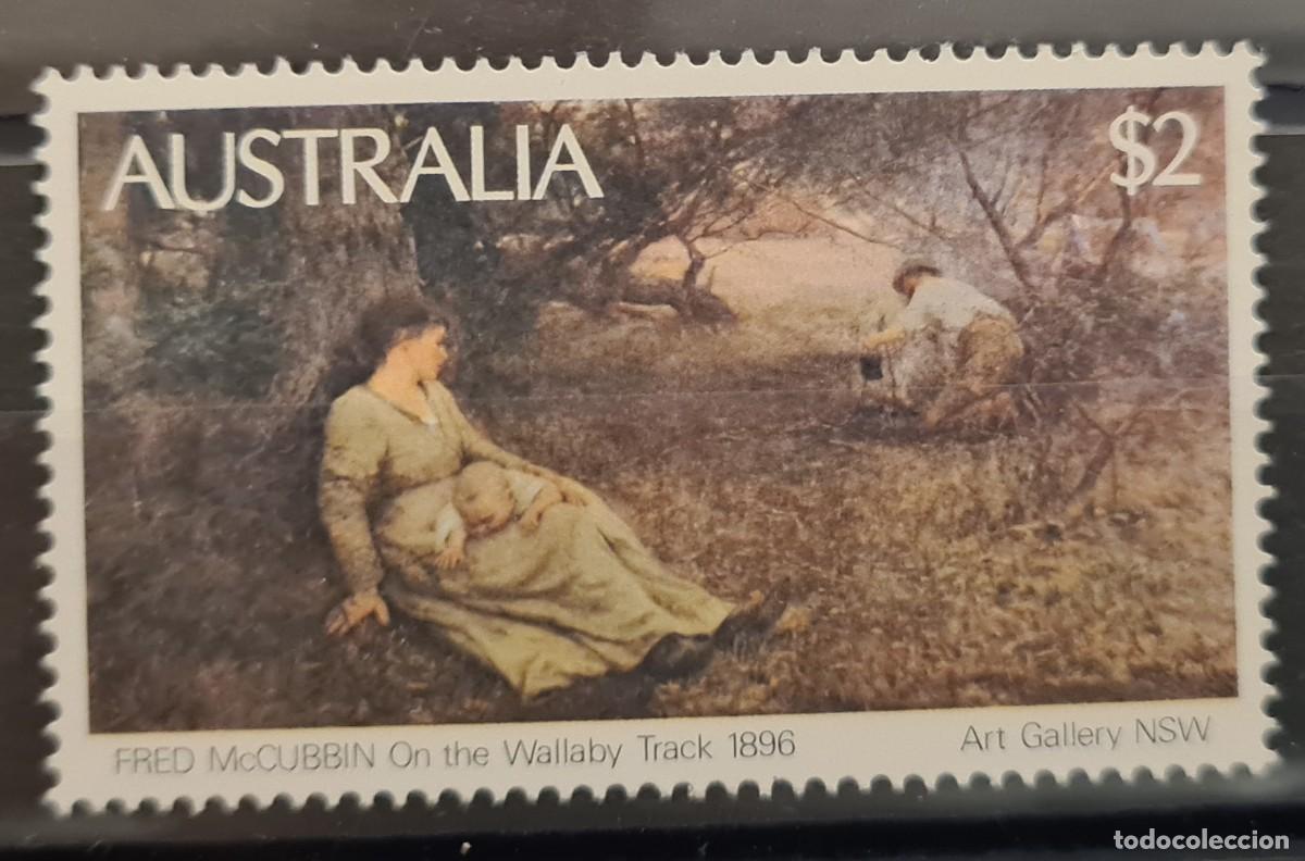 Sellos: Sellos nuevos de Australia 1981: Pintura australiana