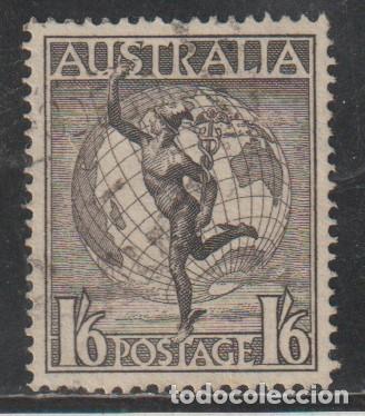 Sellos: AUSTRALIA // YVERT 8 AEREO // 1956 ... USADO