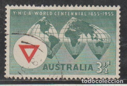 Sellos: AUSTRALIA // YVERT 222 // 1955 ... USADO