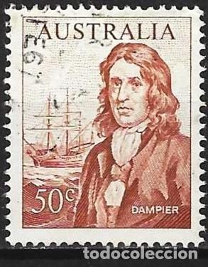 Sellos: Australia 1966 - Mi 375 - YT 336 - William Dampier y el velero &rdquo;Roebuck&rdquo;