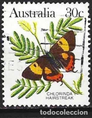 Sellos: Australia 1983 - Mi 843 - YT 829 - Mariposa